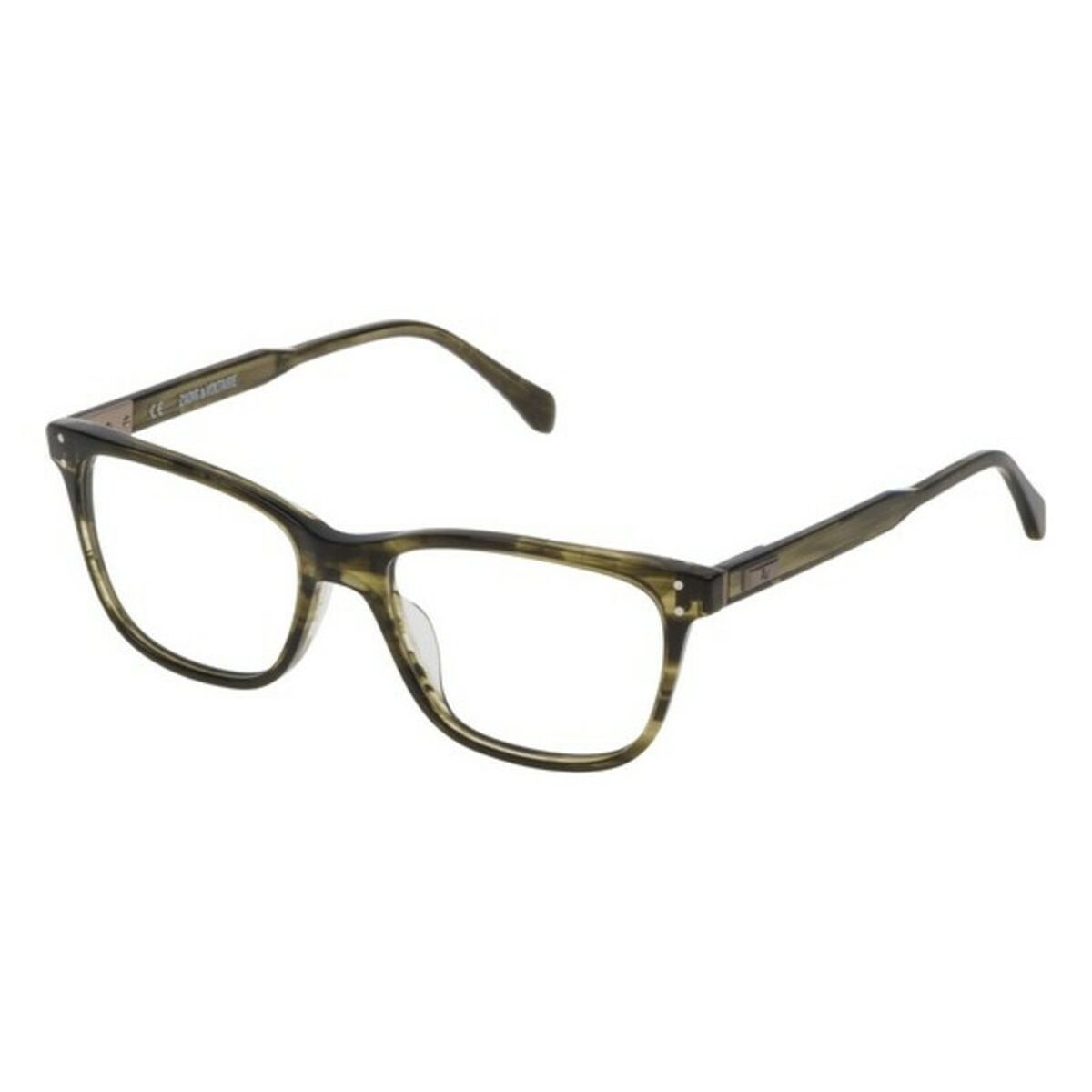 Men’ Spectacle frame Zadig & Voltaire VZV181520P90 Green Ø 52 mm