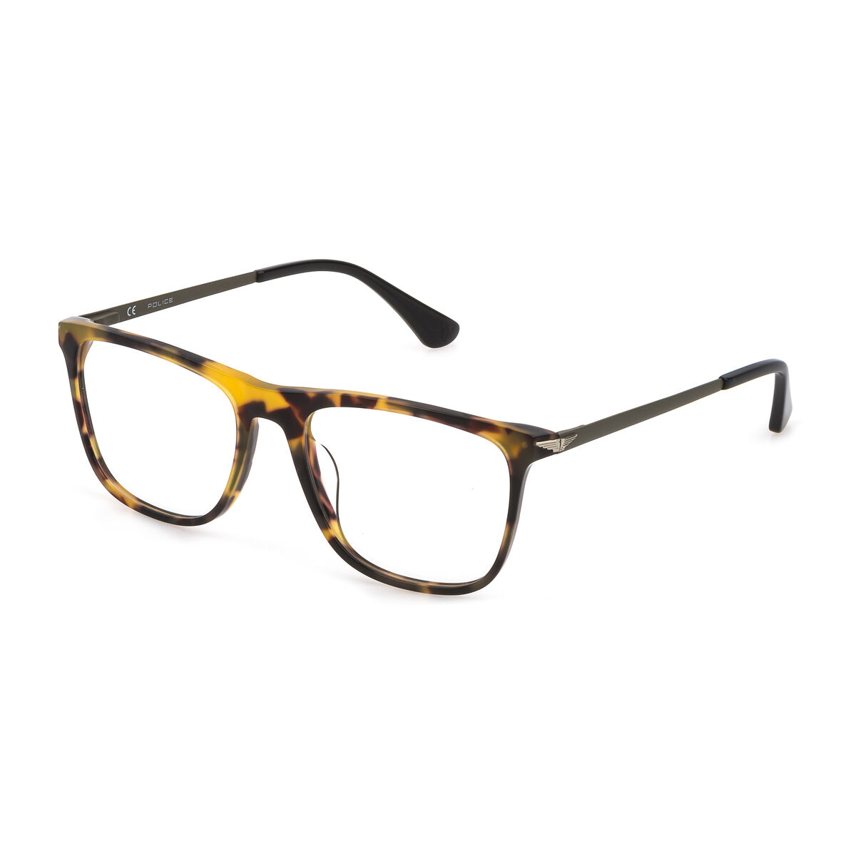 Men’ Spectacle frame Police VPLD05-550VBV Green Ø 55 mm
