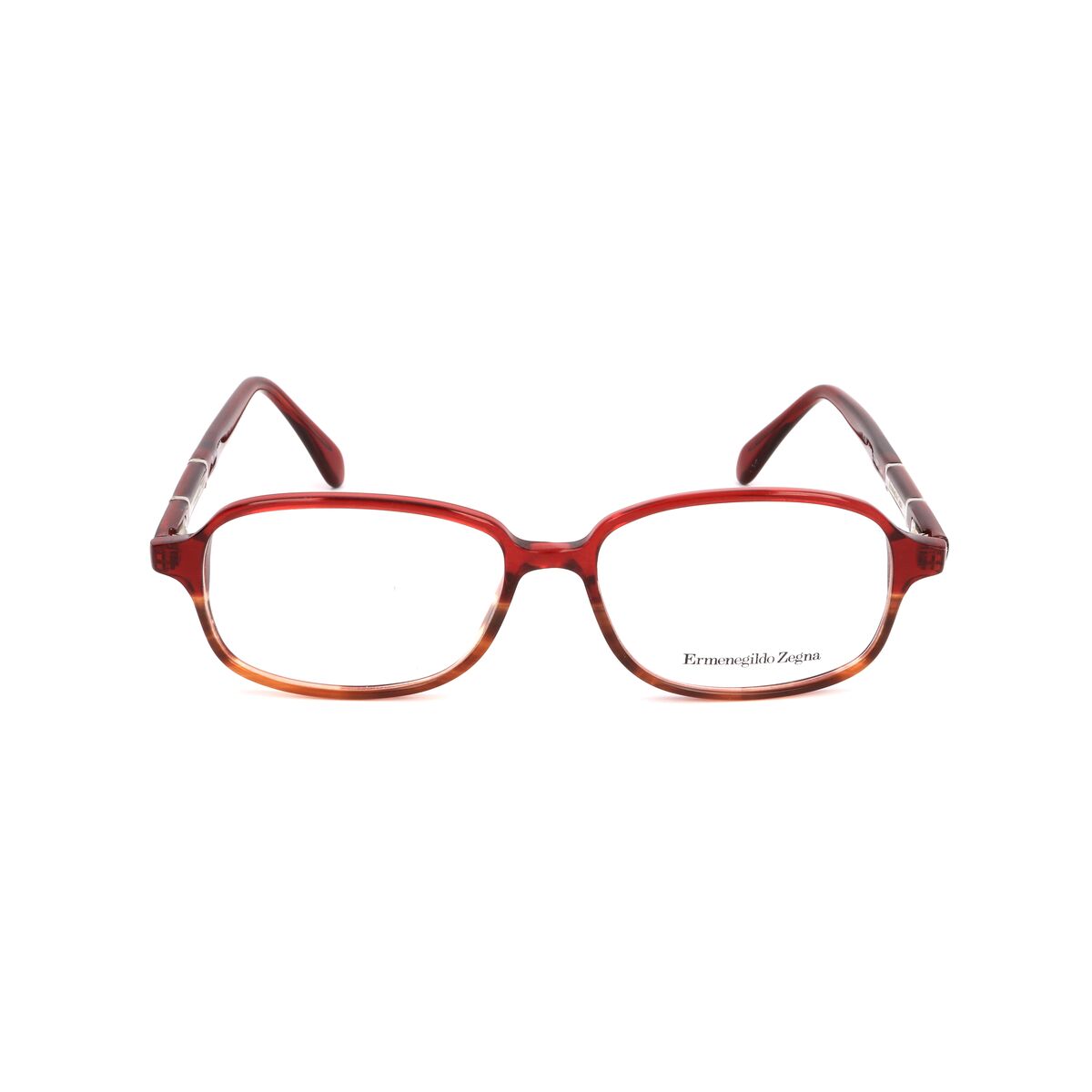 Unisex’ Spectacle frame Ermenegildo Zegna VZ350106DR Red Ø 52 mm
