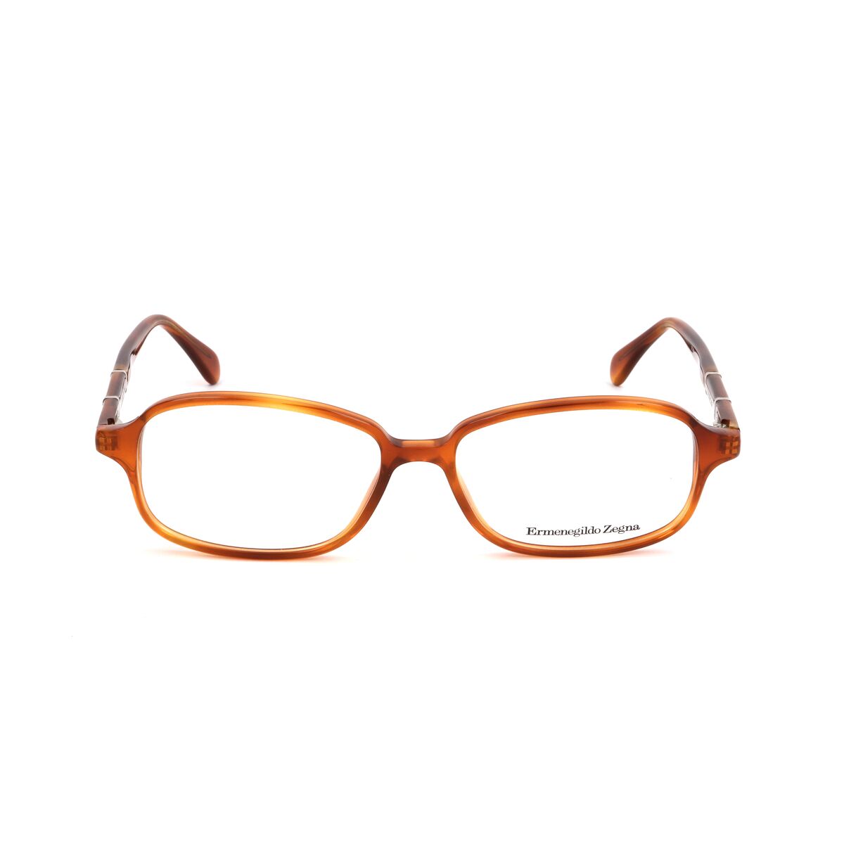 Unisex’ Spectacle frame Ermenegildo Zegna VZ35010711 Brown Ø 52 mm