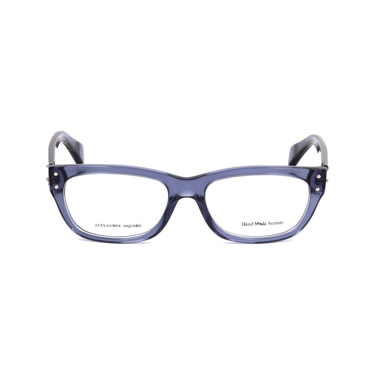 Unisex’ Spectacle frame Alexander McQueen AMQ4223BMP Blue Ø 52 mm