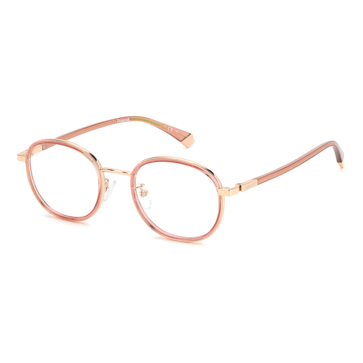 Unisex’ Spectacle frame Polaroid PLDD475GDDB Golden Ø 50 mm