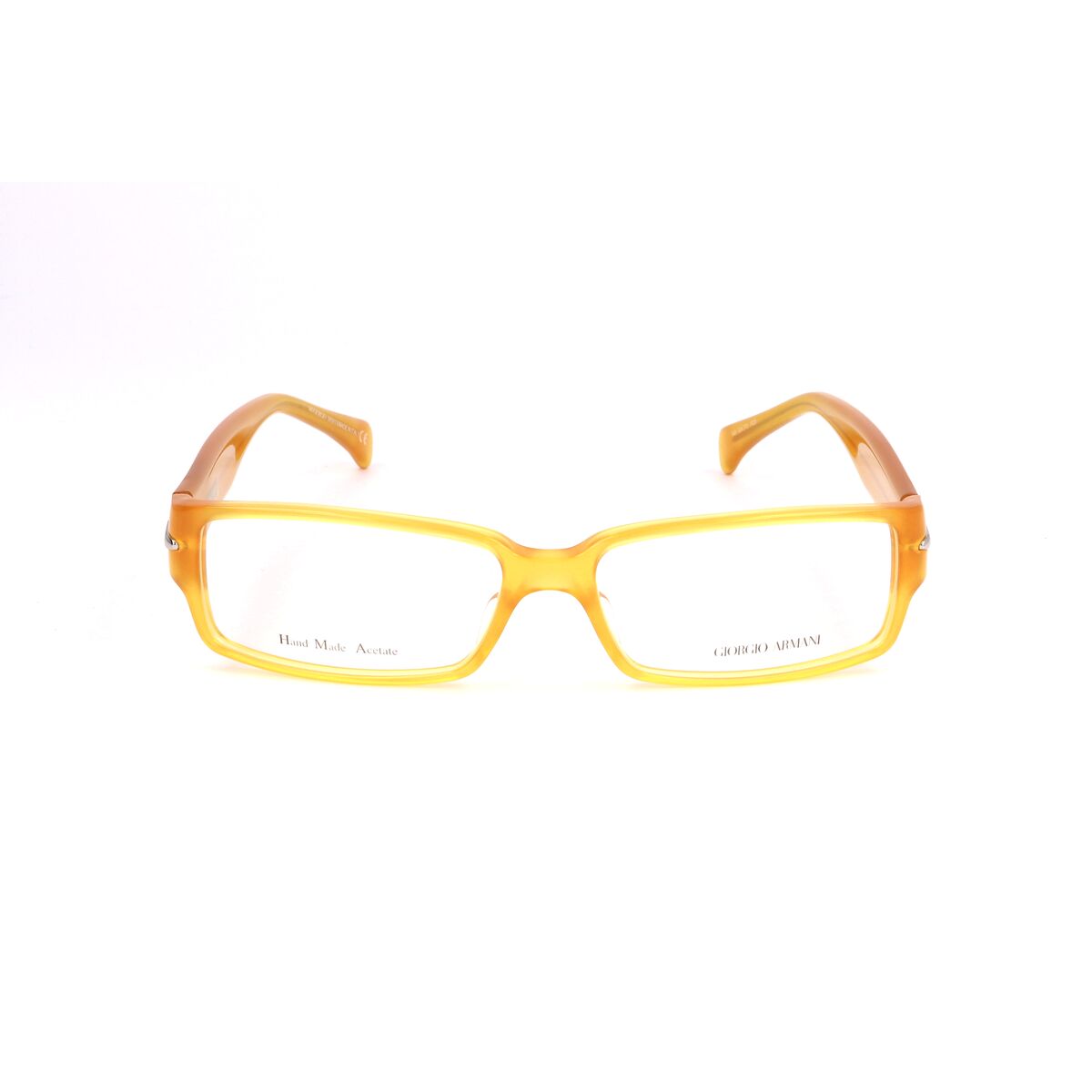 Men’ Spectacle frame Armani GA713PD955 Yellow Ø 55 mm