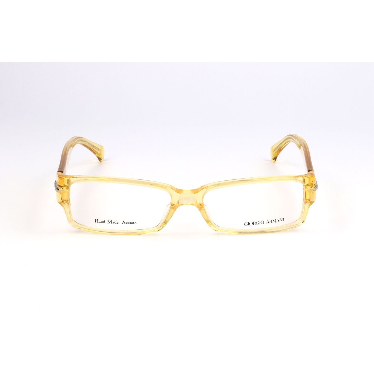 Men’ Spectacle frame Armani GA713FRF Yellow Ø 53 mm