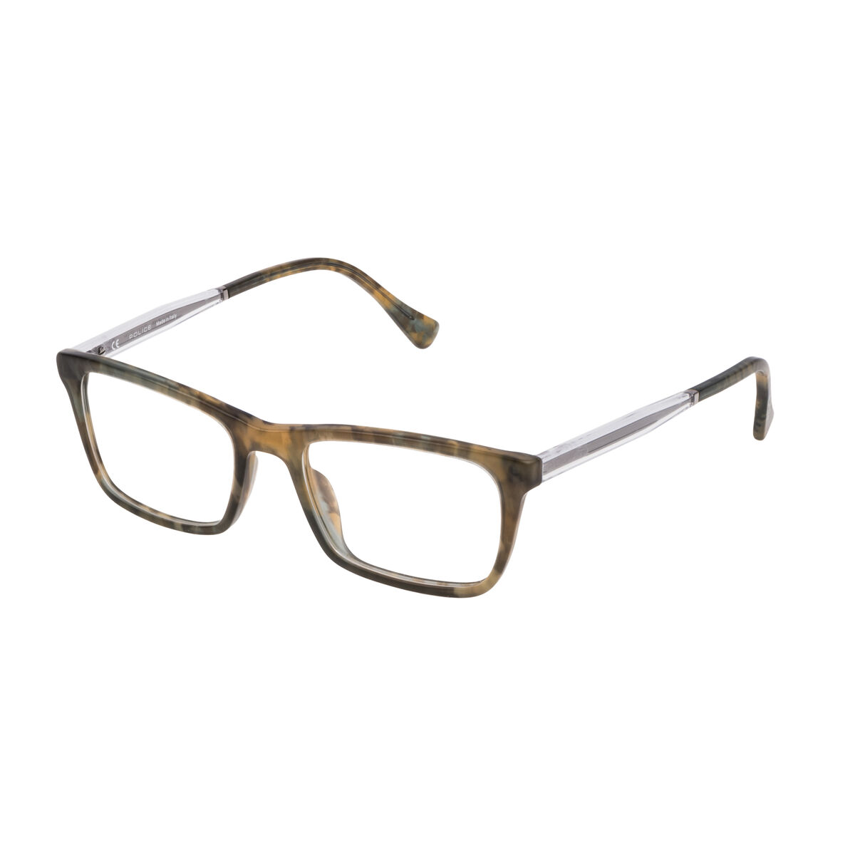 Men’ Spectacle frame Police VPL262-547D7M Green ø 54 mm