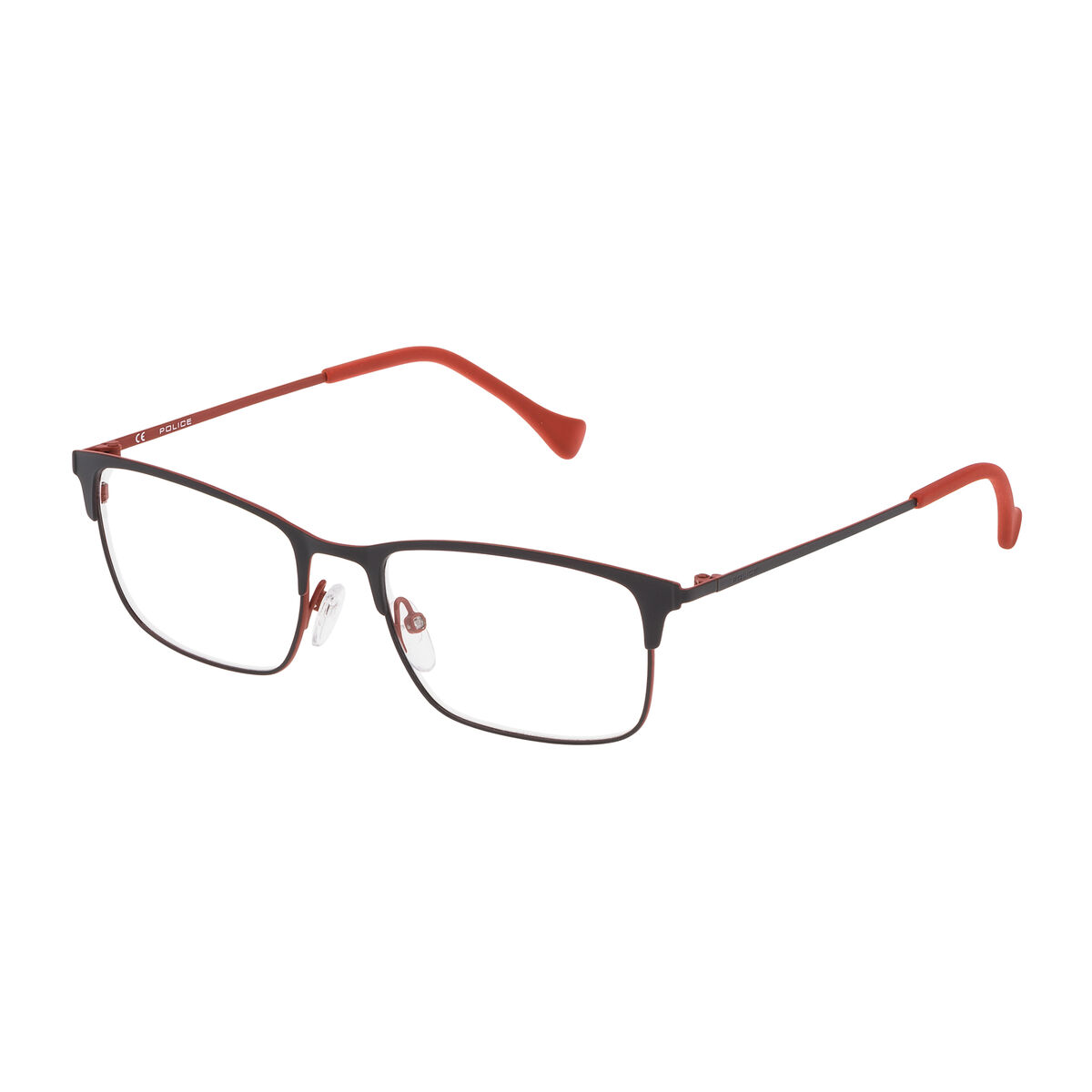 Men’ Spectacle frame Police VPL289-5201HG Grey Ø 52 mm