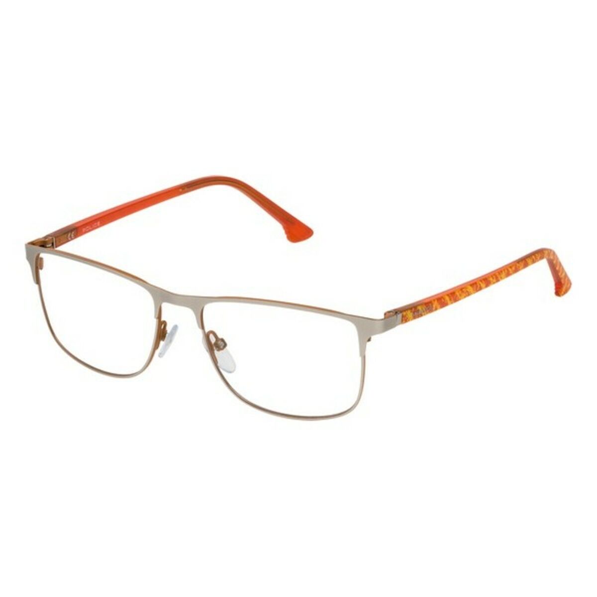 Men’ Spectacle frame Police VPL396530S34 Grey Ø 53 mm