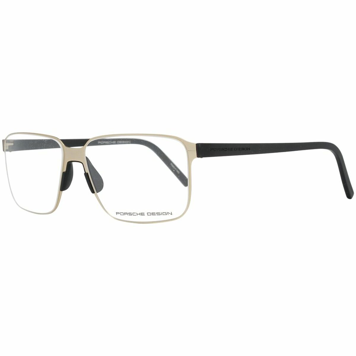 Men’ Spectacle frame Porsche P8313-57B Black Golden ø 57 mm