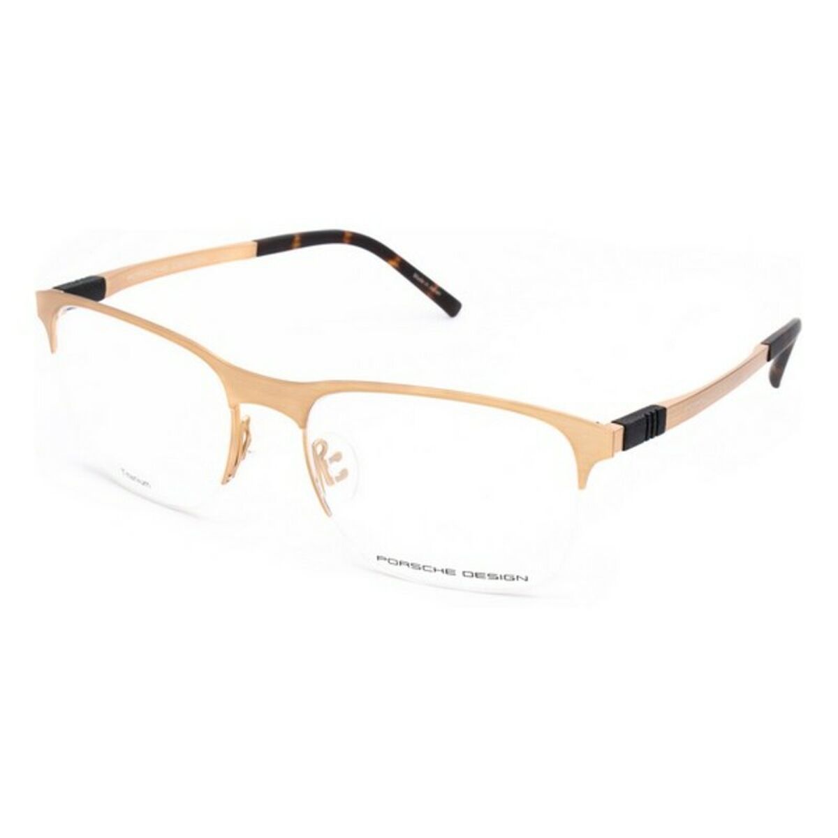 Men’ Spectacle frame Porsche P8322-B Golden ø 54 mm