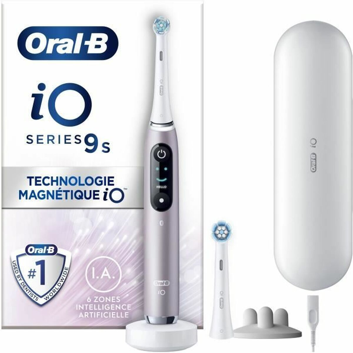 Electric Toothbrush Oral-B Serie iO9s (2 Pieces) (2 Units)