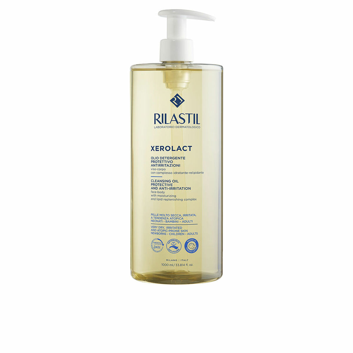 Facial Cleansing Gel Rilastil XEROLACT 1 L