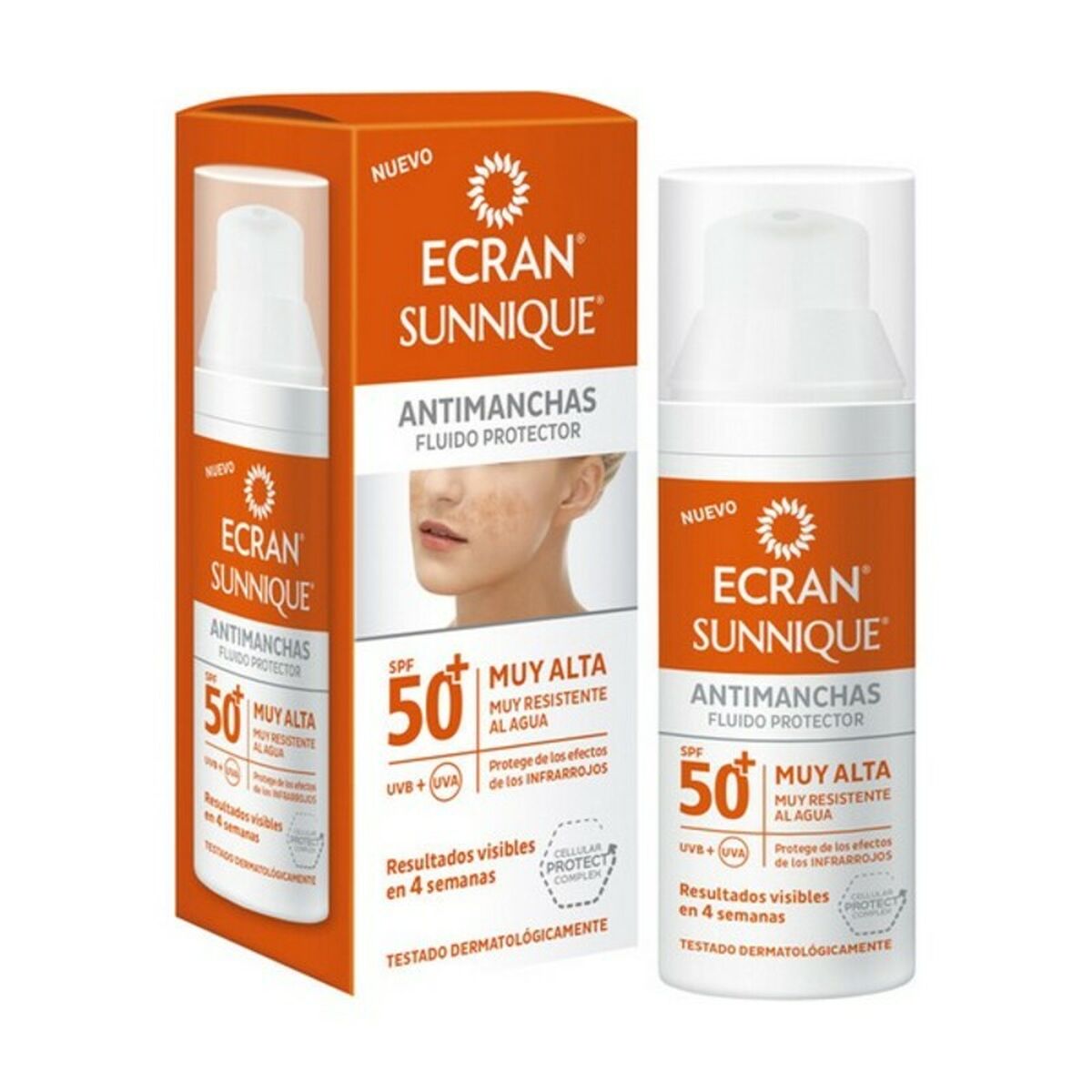 Anti Brown Spot Sun Lotion Ecran 484016 Spf 50 Spf 50+ 50 ml