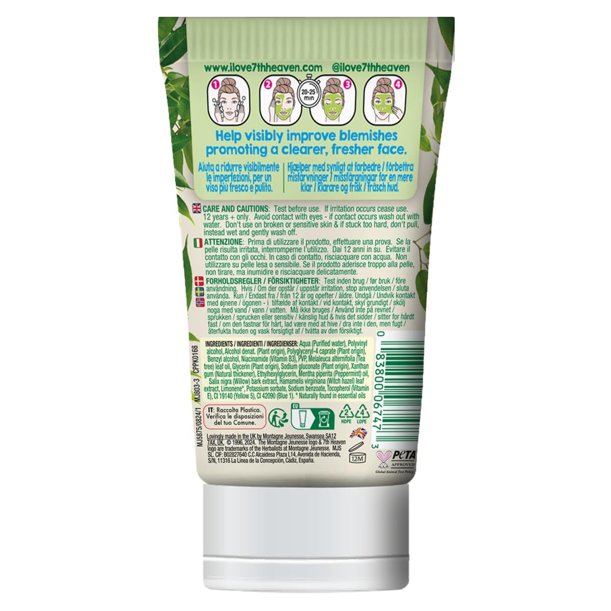 Facial Cream 7th Heaven BLEMISH RESCUE 50 ml