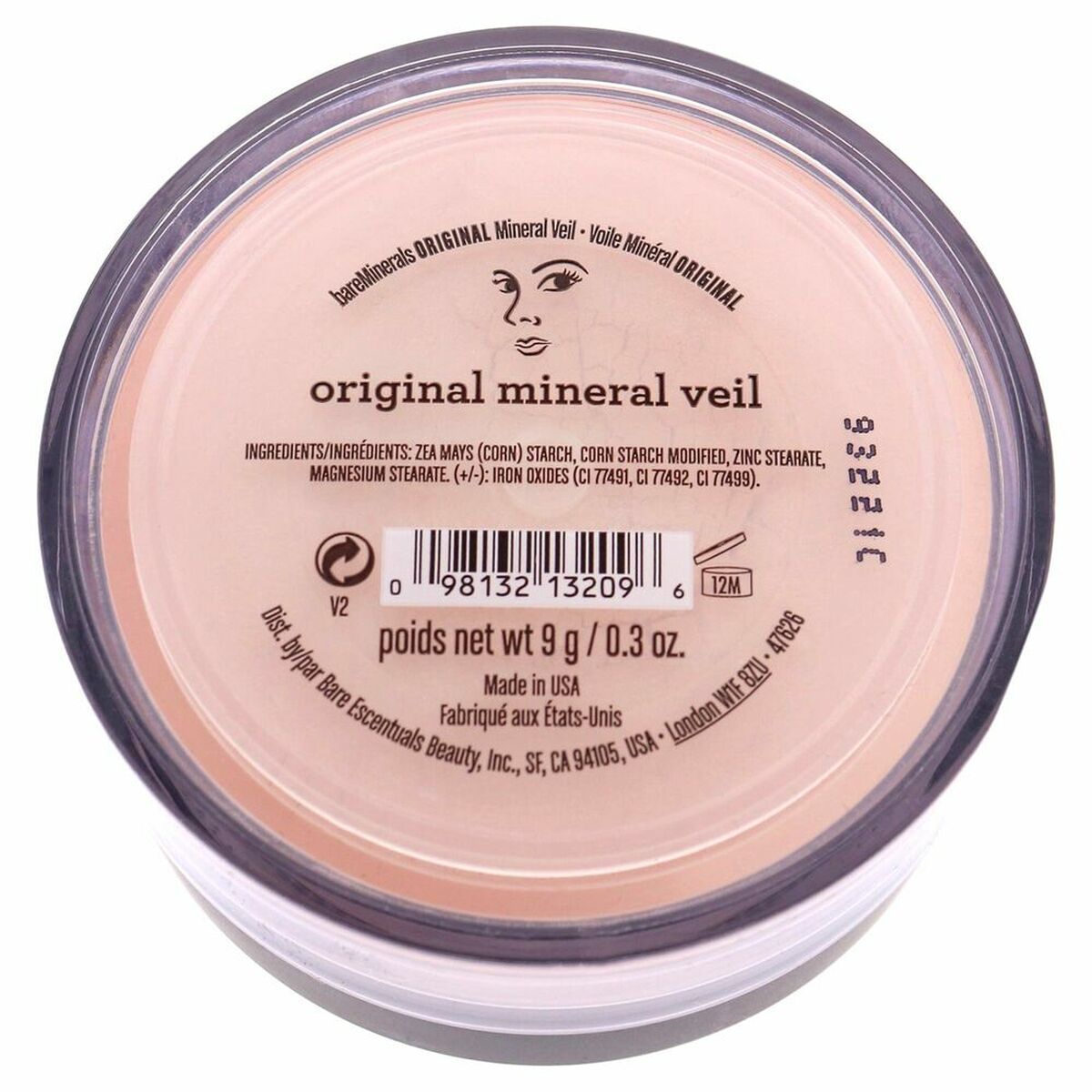 Make-up Fixing Powders bareMinerals Mineral Veil Original 9 g