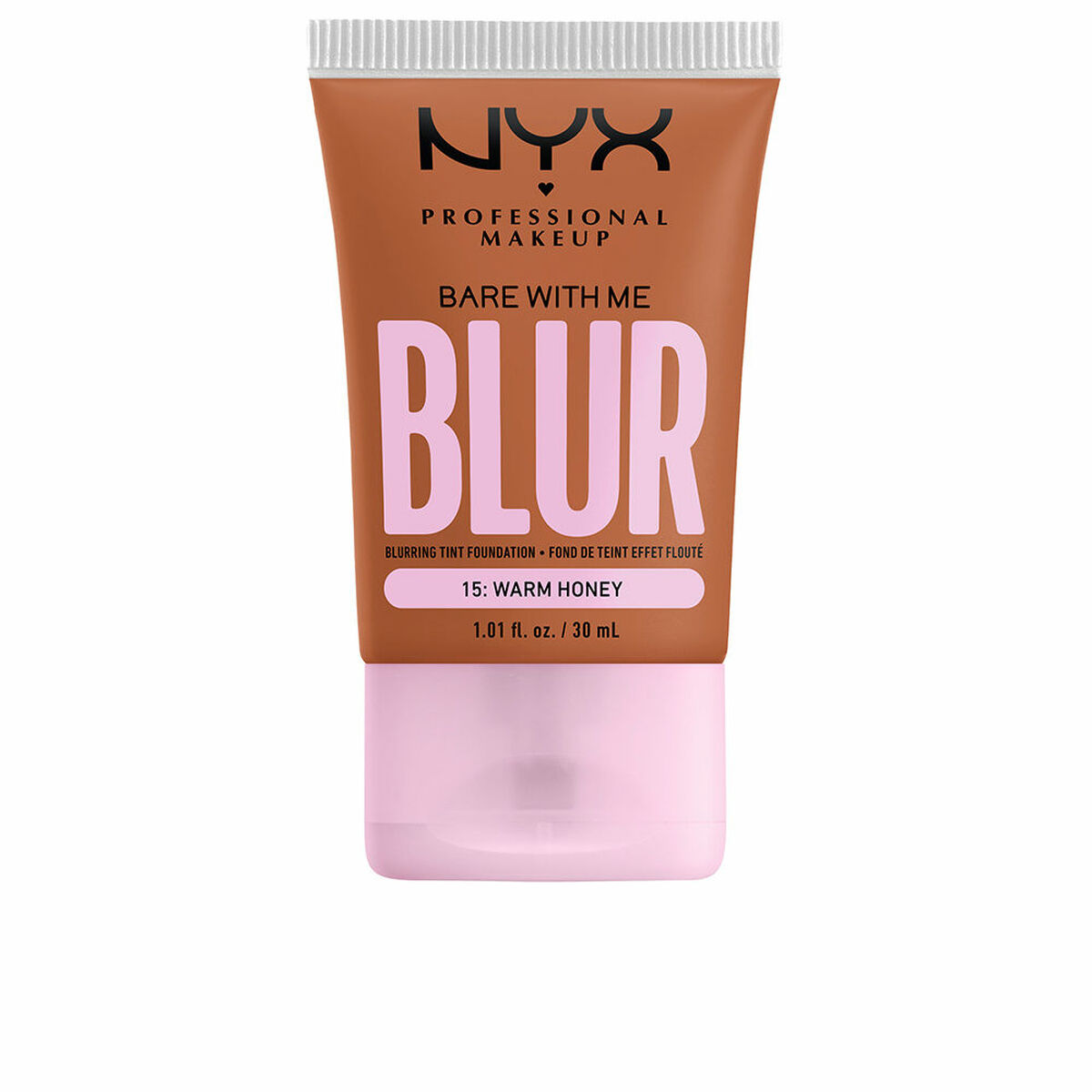 Crème Make-up Base NYX Bare With Me Blur Nº 15 Warm honey Nº 15-Warm Honey 30 ml