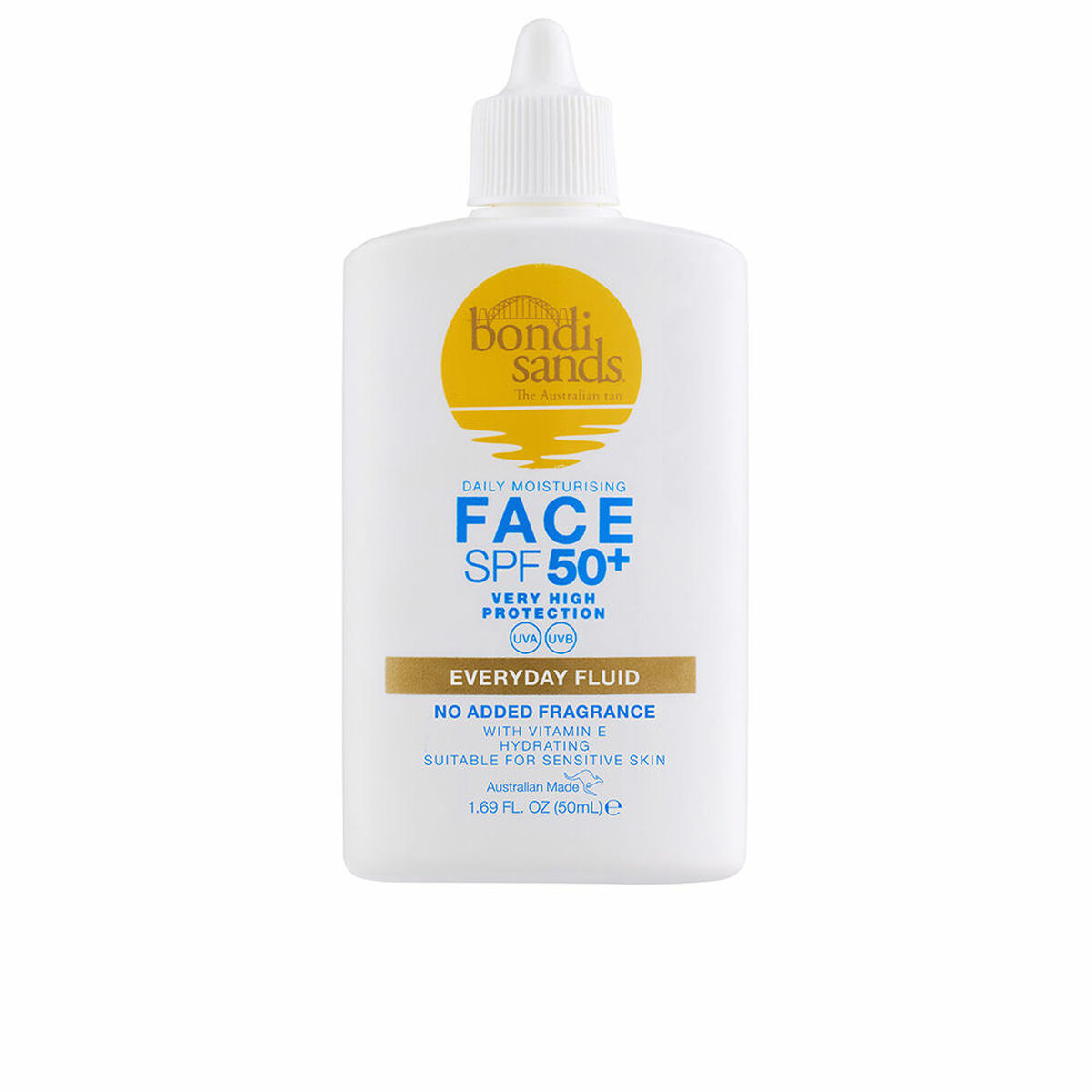 Facial Sun Cream Bondi Sands EVERYDAY Spf 50+ 50 ml