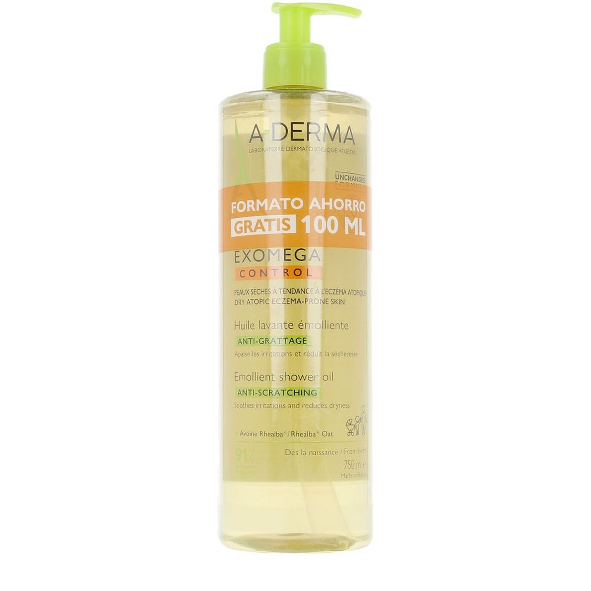 Shower Oil A-Derma EXOMEGA CONTROL 750 ml