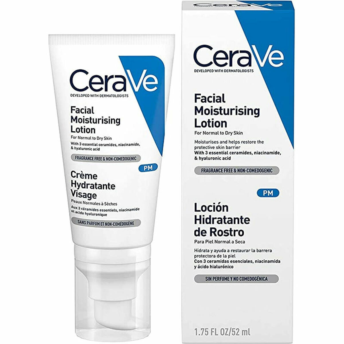 Moisturizing Facial Lotion CeraVe MB097101 52 ml