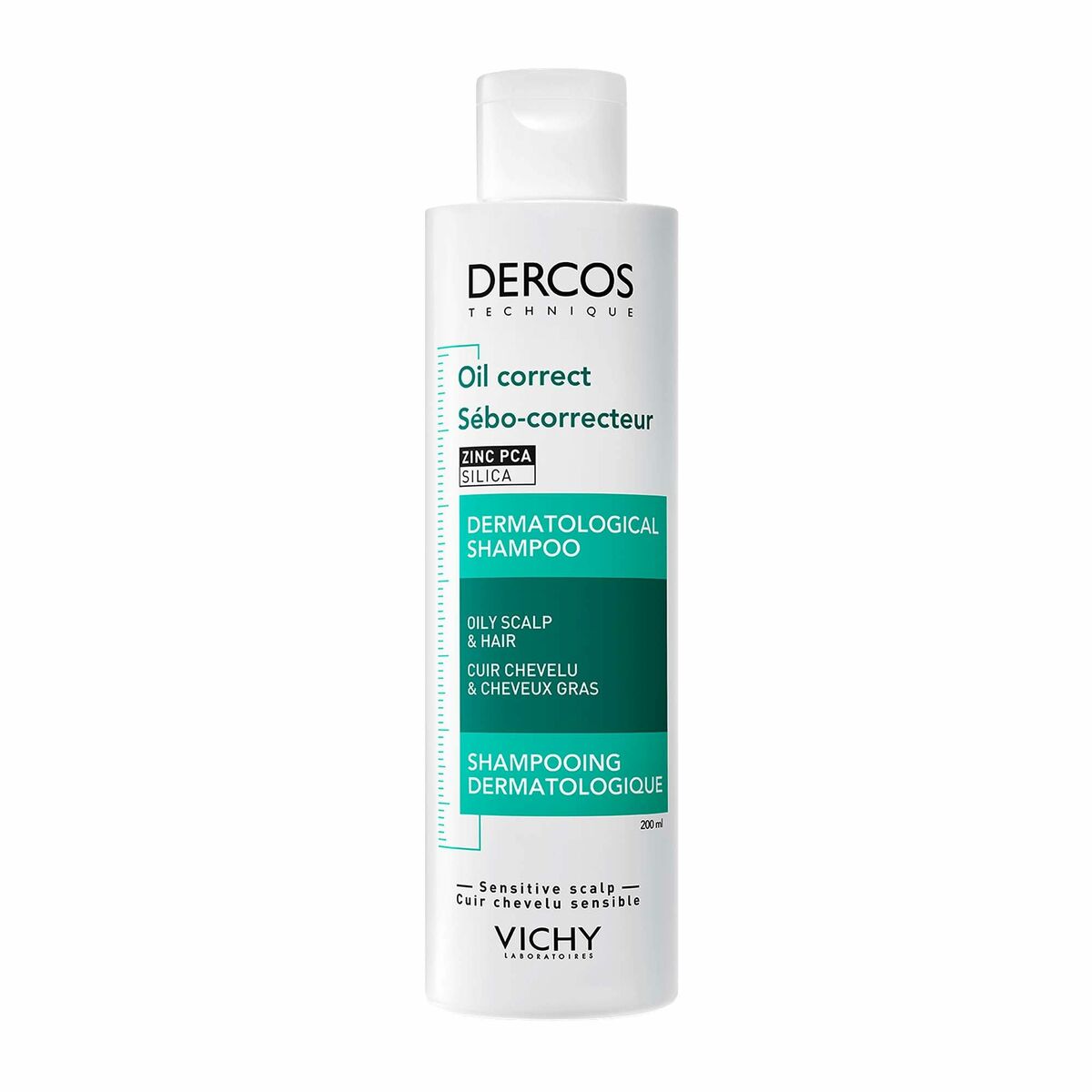 Sebum-Regulating Shampoo Vichy Dercos 200 ml