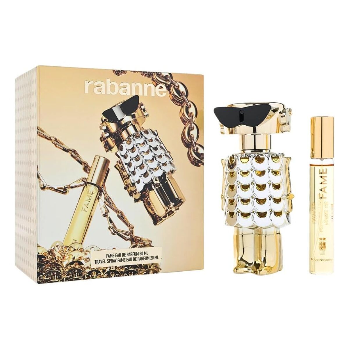 Women’s Perfume Set Paco Rabanne FAME 2 Pieces