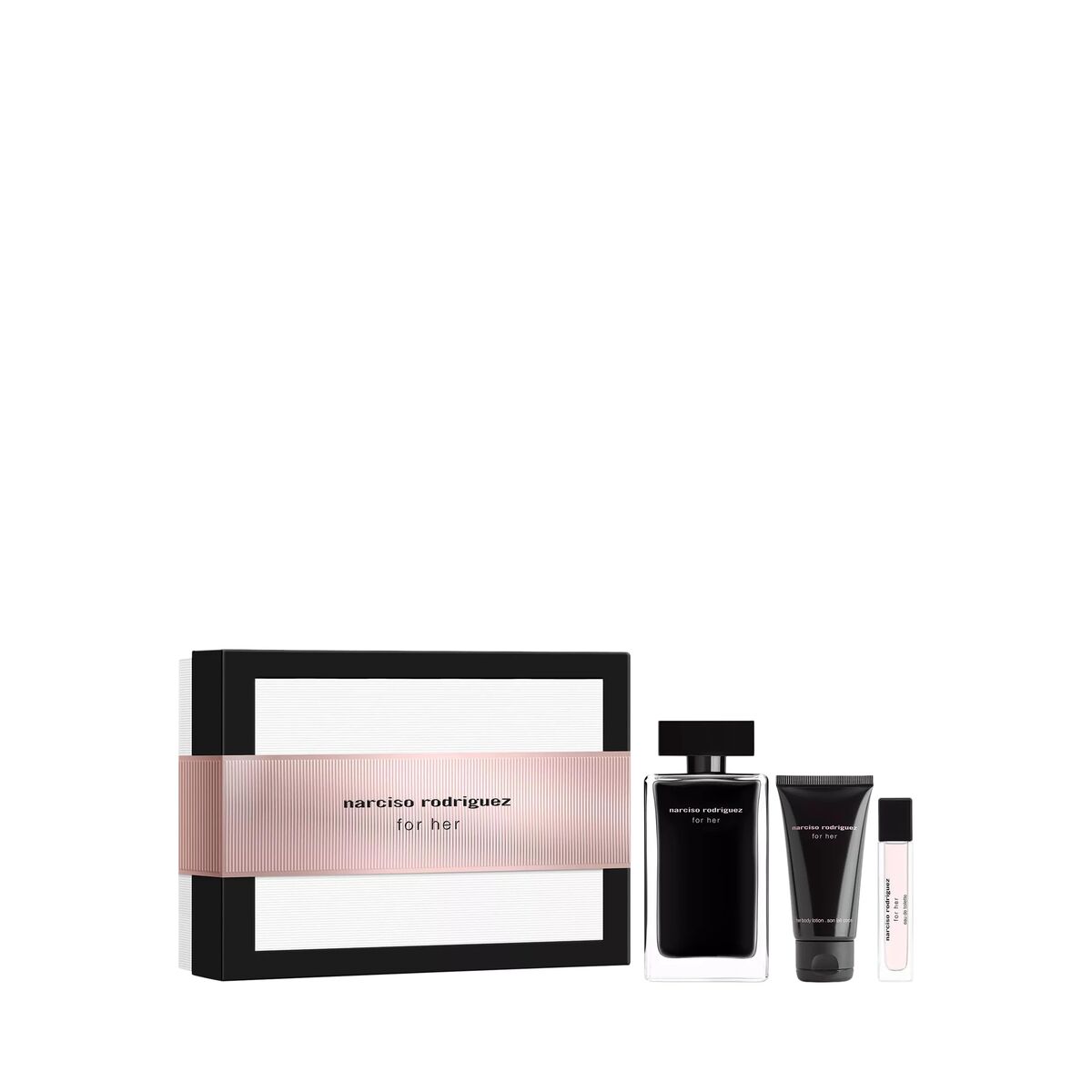Women’s Perfume Set Narciso Rodriguez FOR HER 3 Pieces