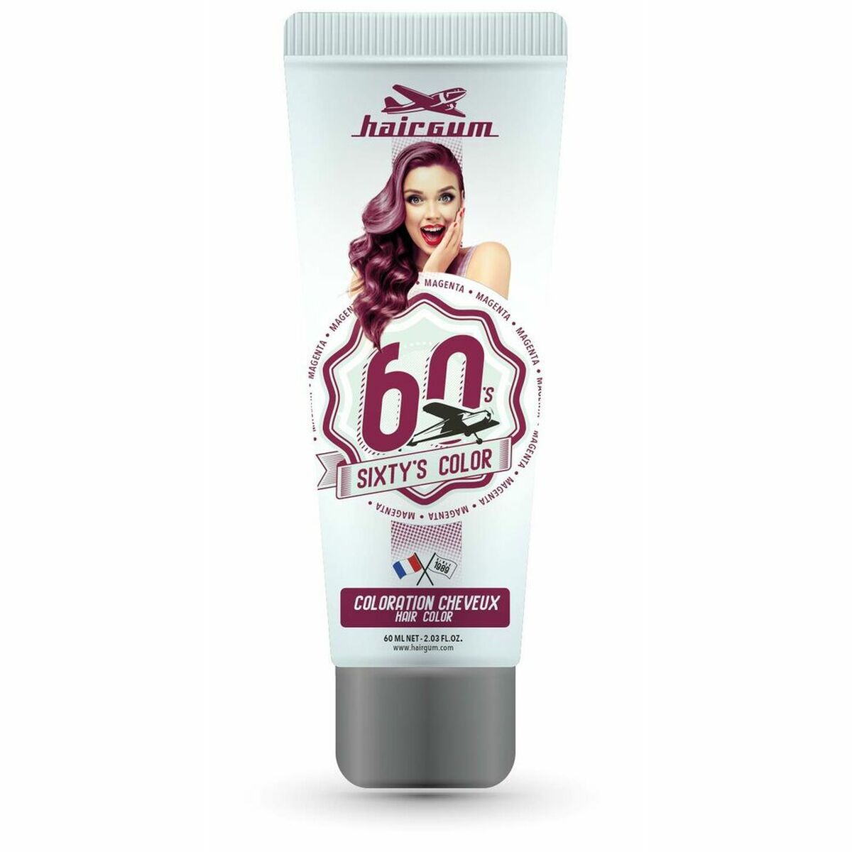 Semi-permanent Colourant Hairgum S Color Magenta 60 ml