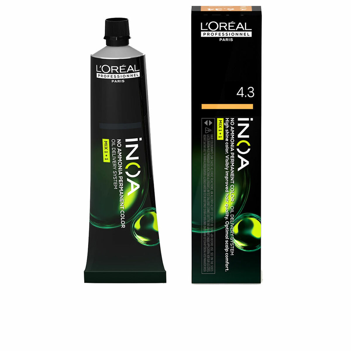 Permanent Dye L’Oreal Professionnel Paris Inoa Nº 4.3 60 g