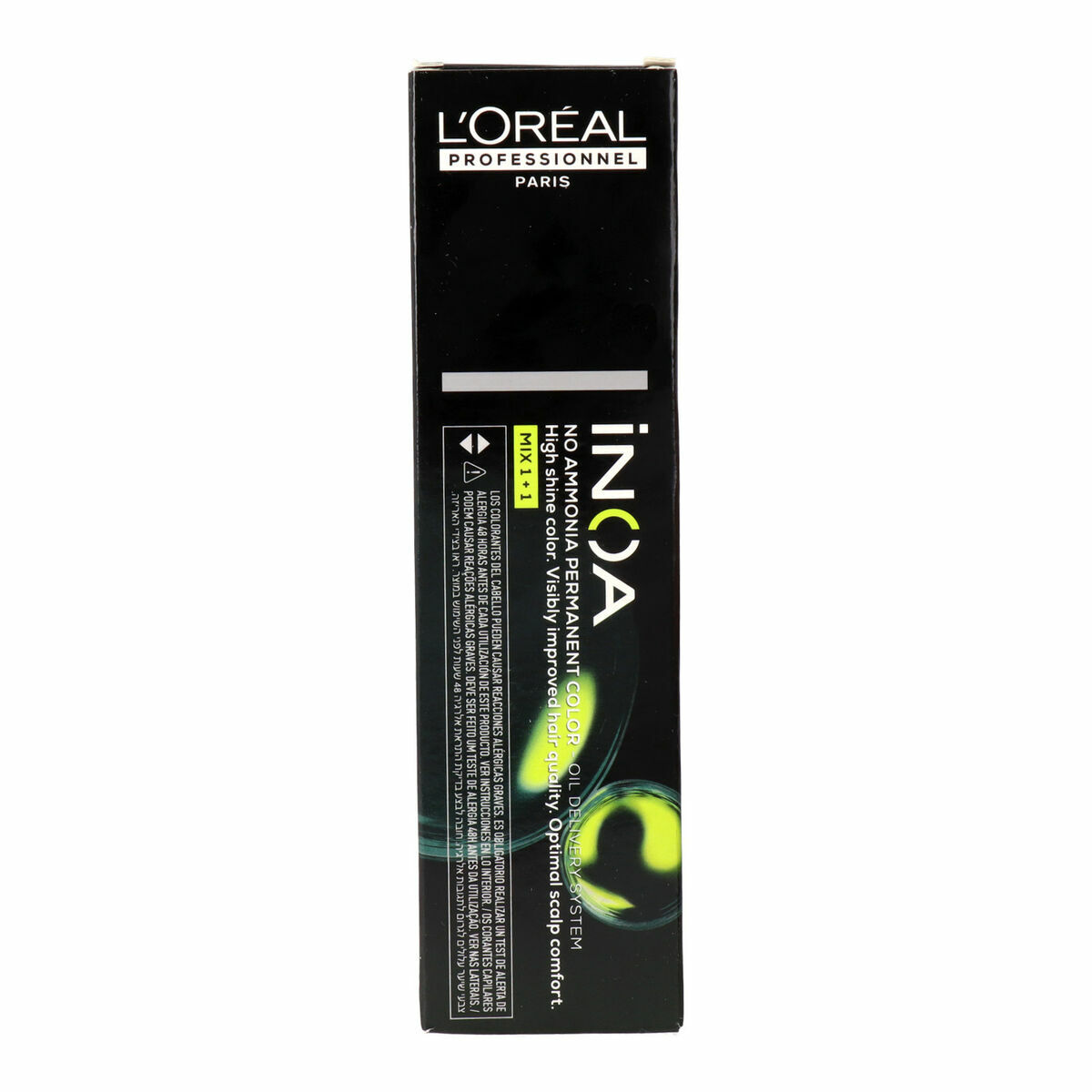 Permanent Dye L’Oreal Professionnel Paris Inoa Black Nº 1 60 g