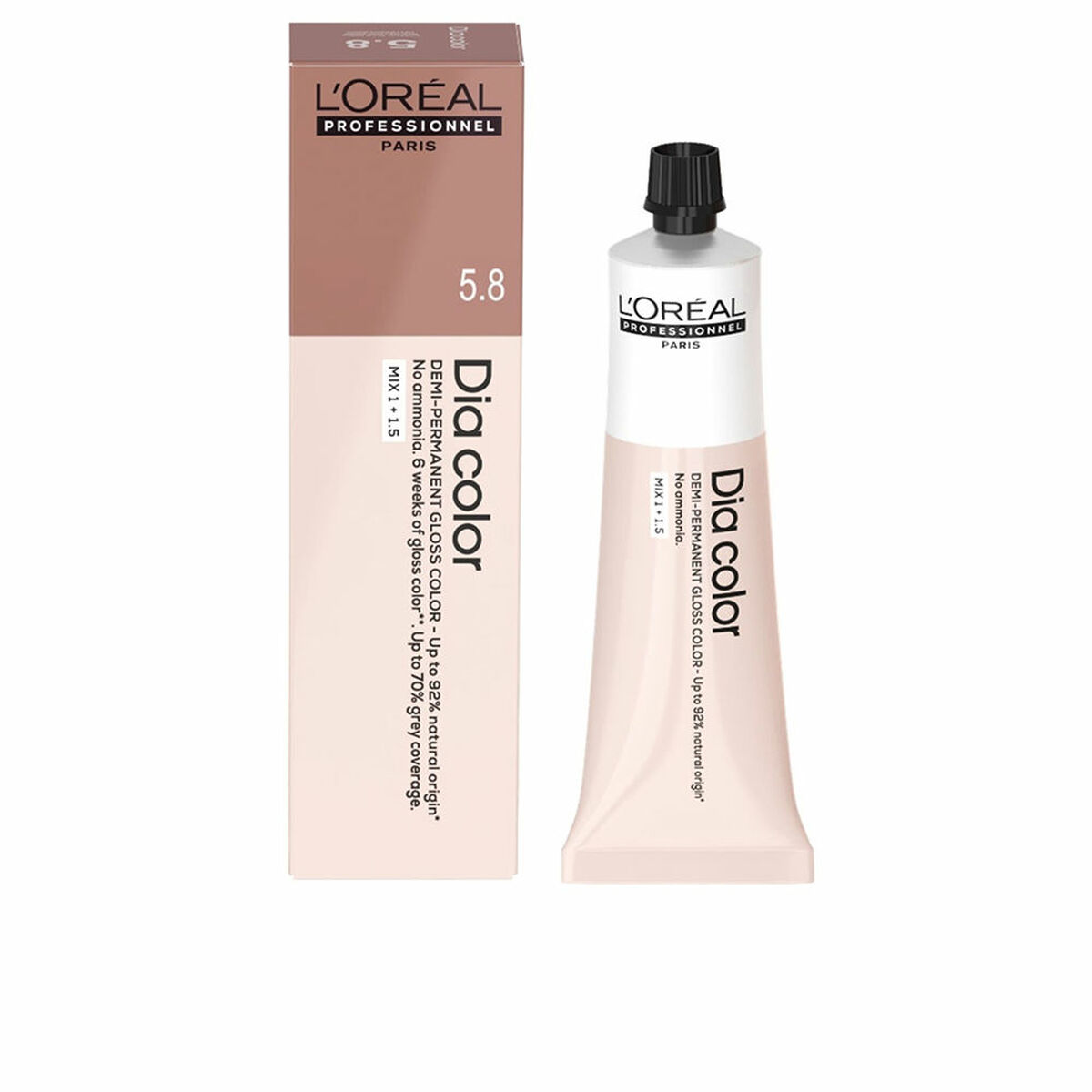 Semi-permanent Colourant L’Oreal Professionnel Paris DIA COLOR Nº 6.34 60 ml