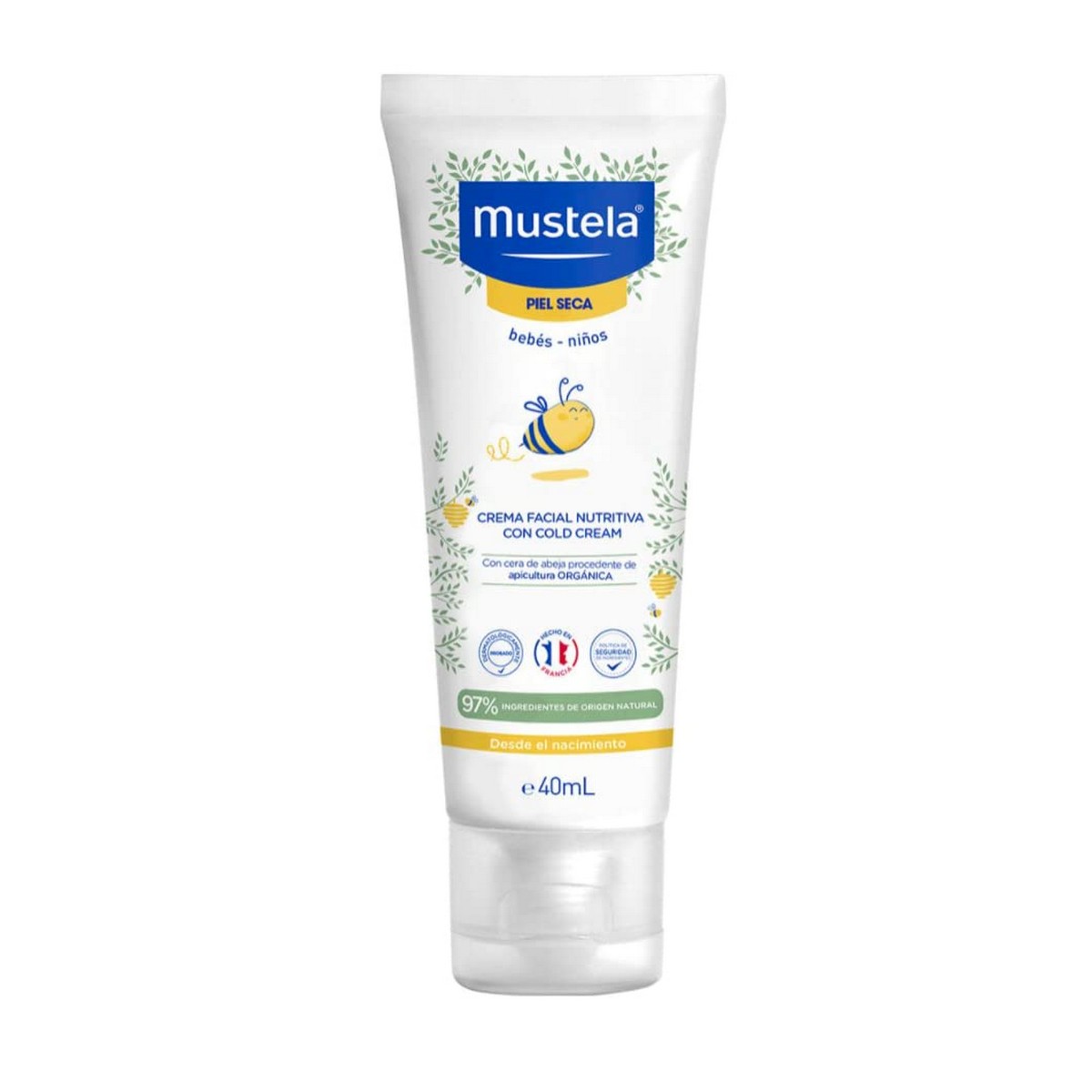 Nourishing Facial Cream Mustela Niño 40 ml Kids Babies