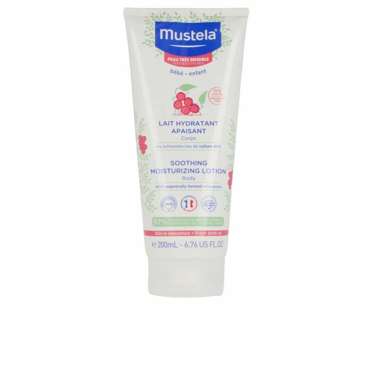 Calming Lotion Mustela 8703645 200 ml Baby Moisturizing