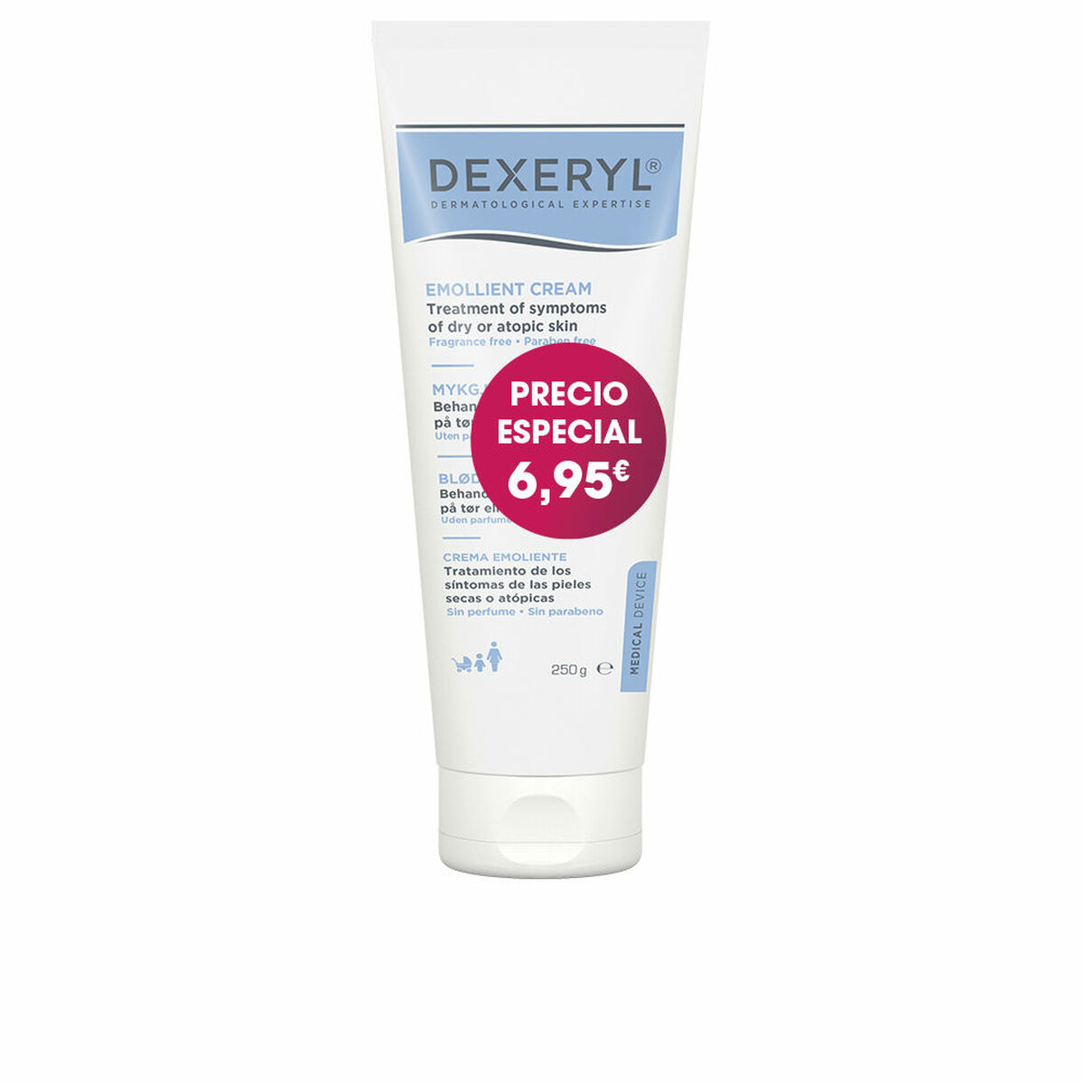 Soothing Cream Dexeryl Dermatological Expertise 250 g