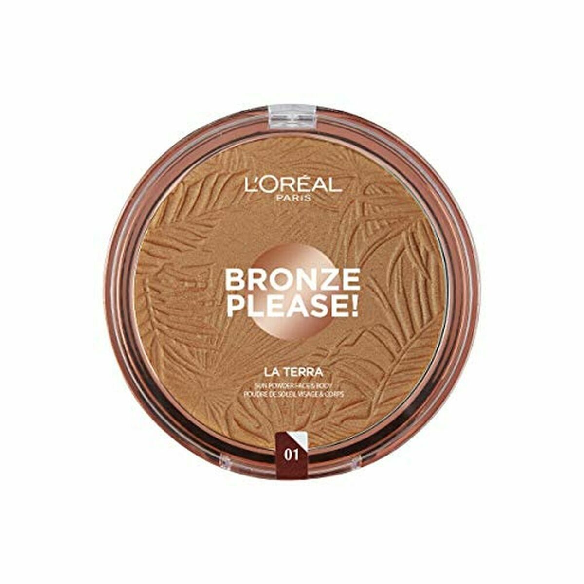 Compact Powders L’Oreal Make Up Bronze Nº 01-Light Caramel 18 g