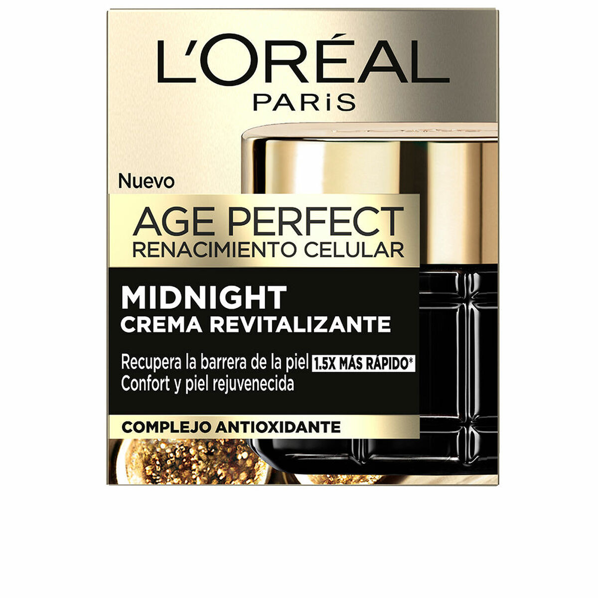 Anti-Ageing Night Cream L’Oreal Make Up Age Perfect 50 ml Revitalising