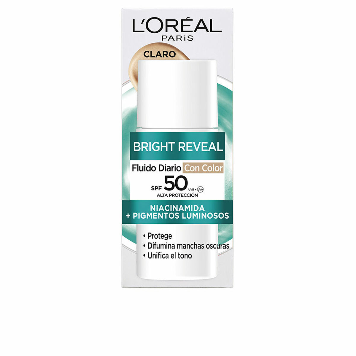 Facial Cream L’Oreal Make Up BRIGHT REVEAL NIACINAMIDA Spf 50 50 ml