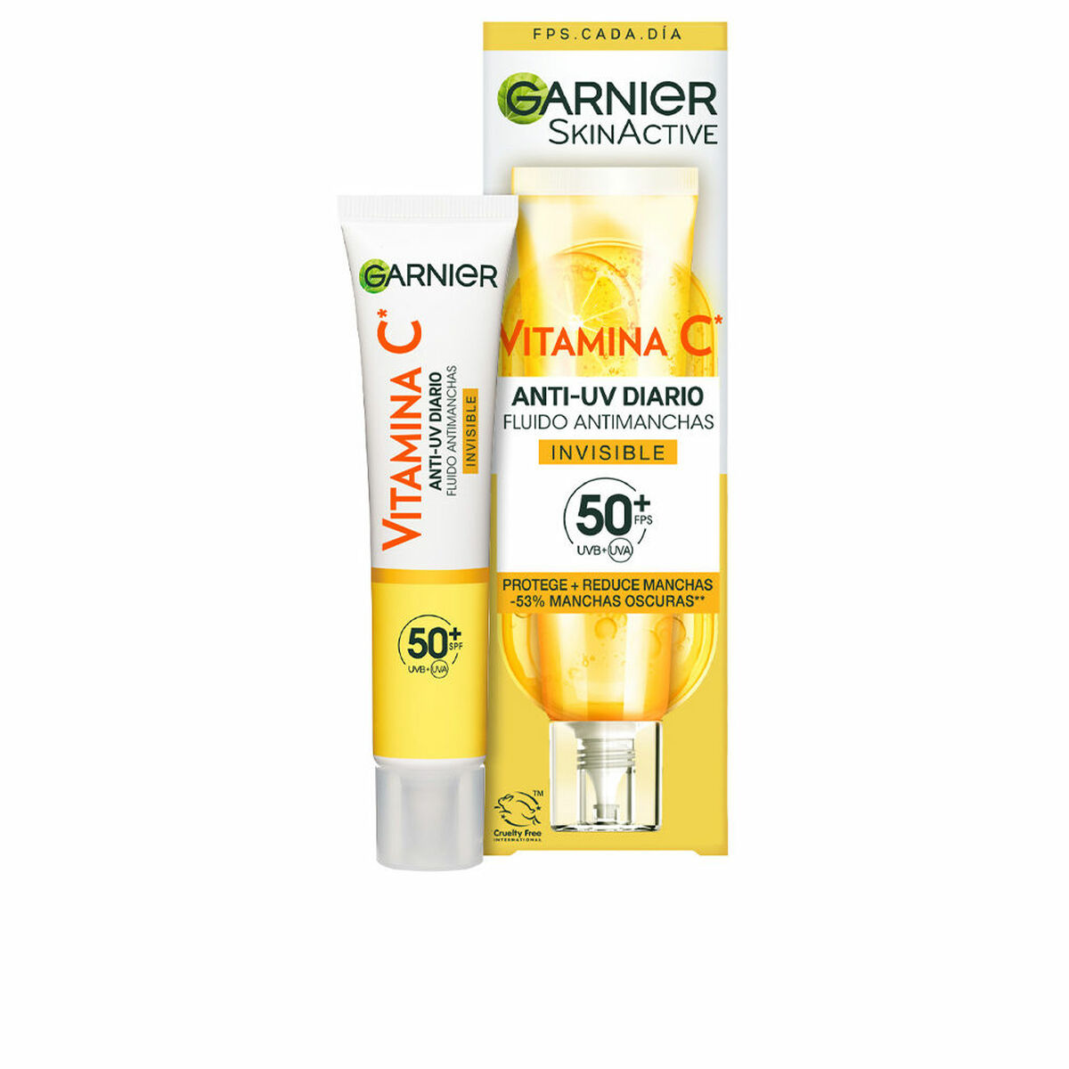 Hydrating Fluid Garnier Vitamin C – Invisible 40 ml Anti-stain