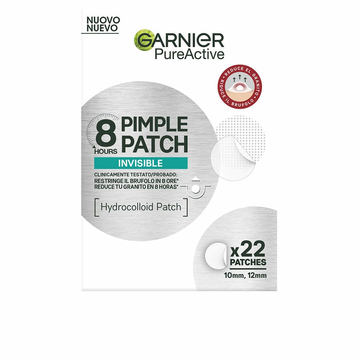 Facial patches Garnier PURE ACTIVE (22 Units)