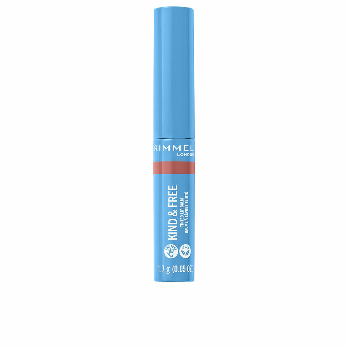 Coloured Lip Balm Rimmel London Kind Free Nº 002-apricot beauty 1,7 g