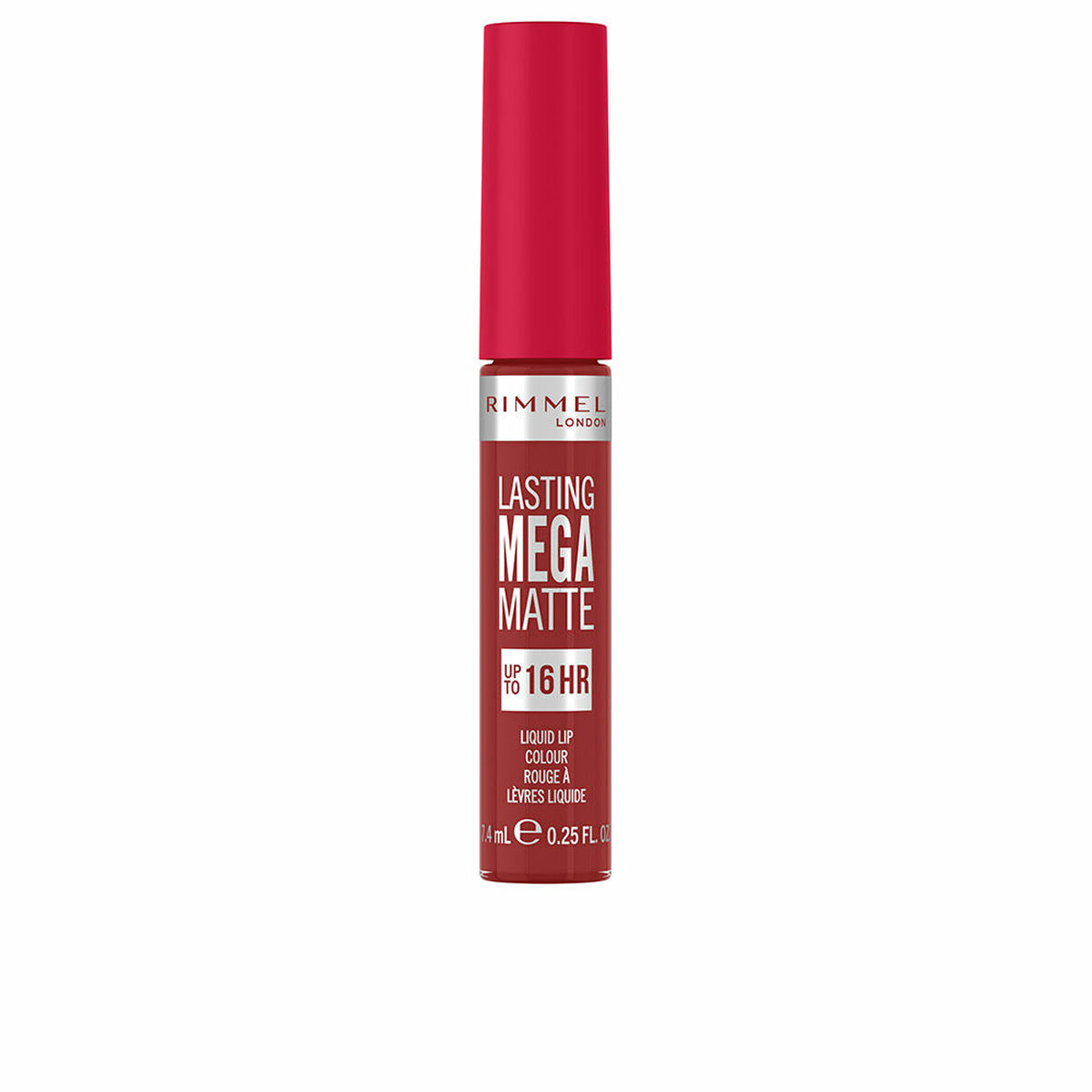 Lipstick Rimmel London Lasting Mega Matte Nº 500 Fire starter Nº 500-Fire Starter 7,4 ml Liquid