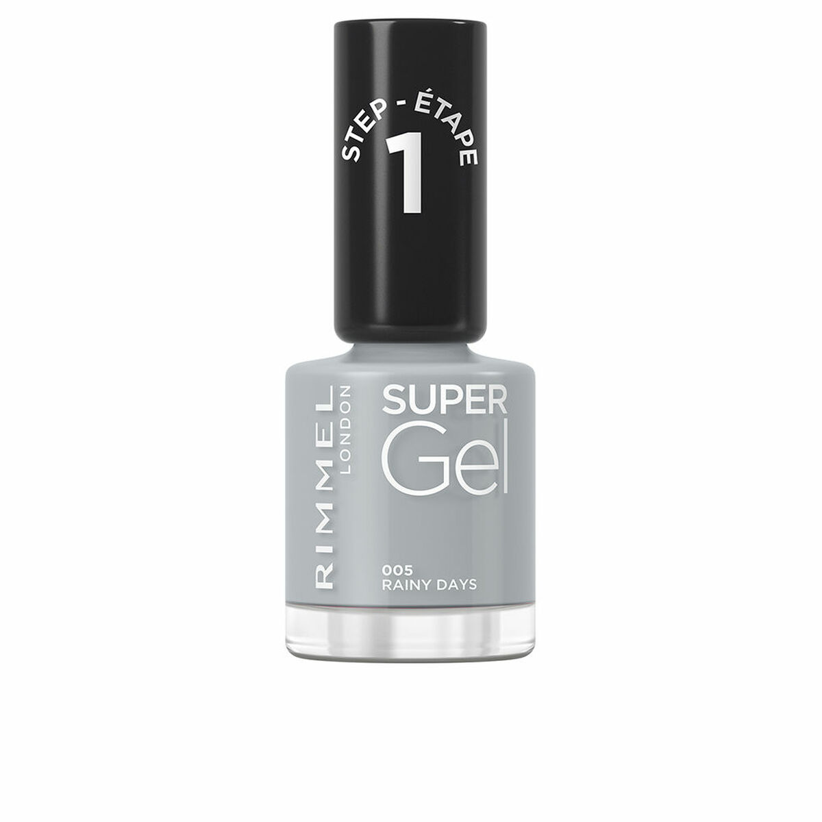 nail polish Rimmel London Super Gel Nº 005 Rainy days Nº 005-Rainy Days 12 ml