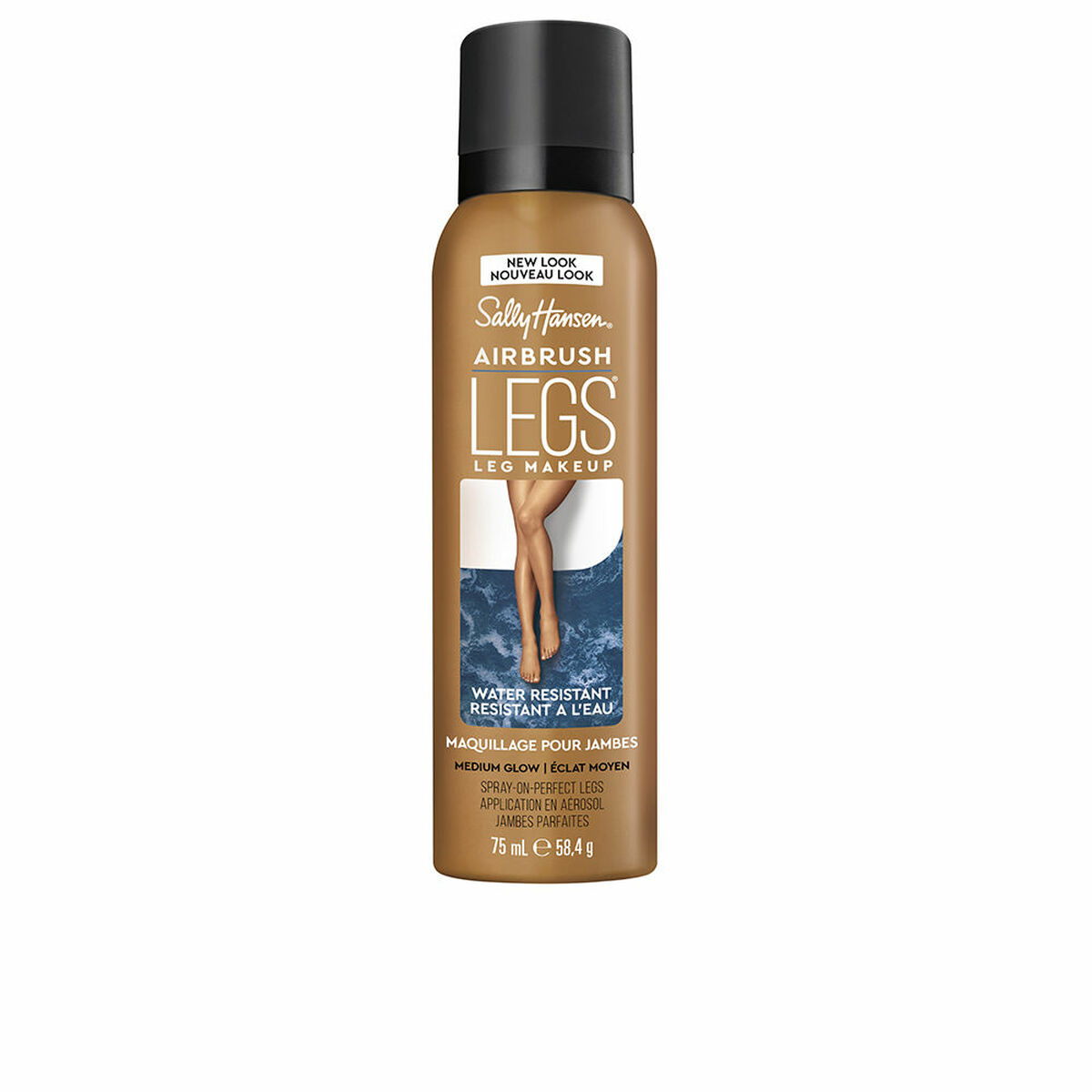 Self-Tanning Spray Sally Hansen Airbrush Legs Medium Nº 02 Nº 02-Medium 75 ml