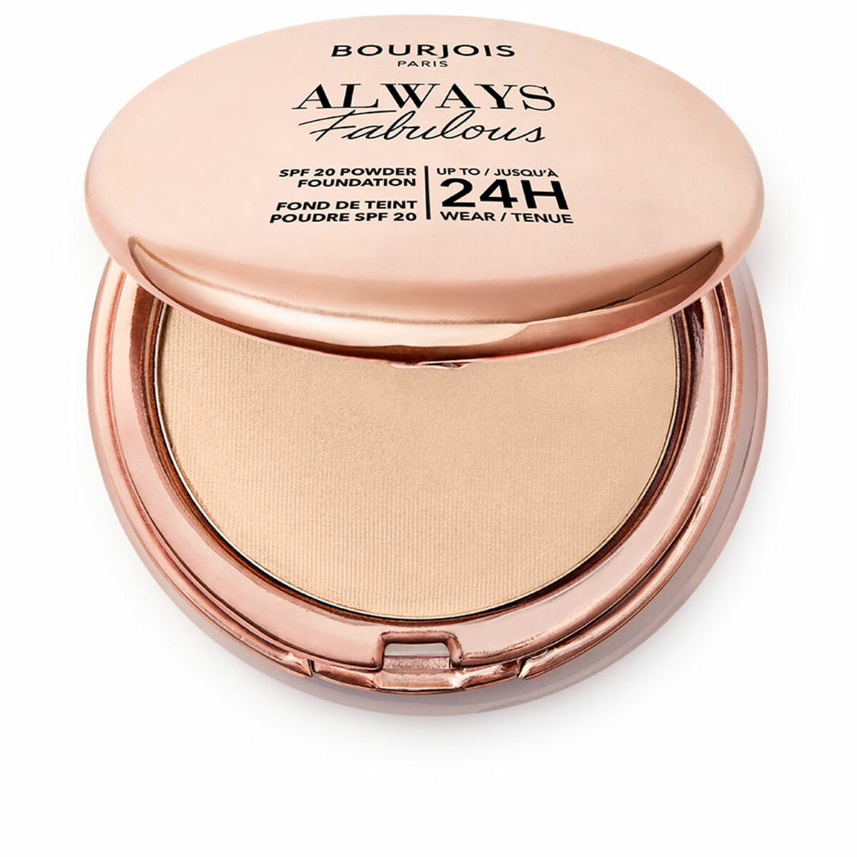 Powder Make-up Base Bourjois Always Fabulous Nº 210 Vanilla Nº 210-Vanilla Spf 20 7 g