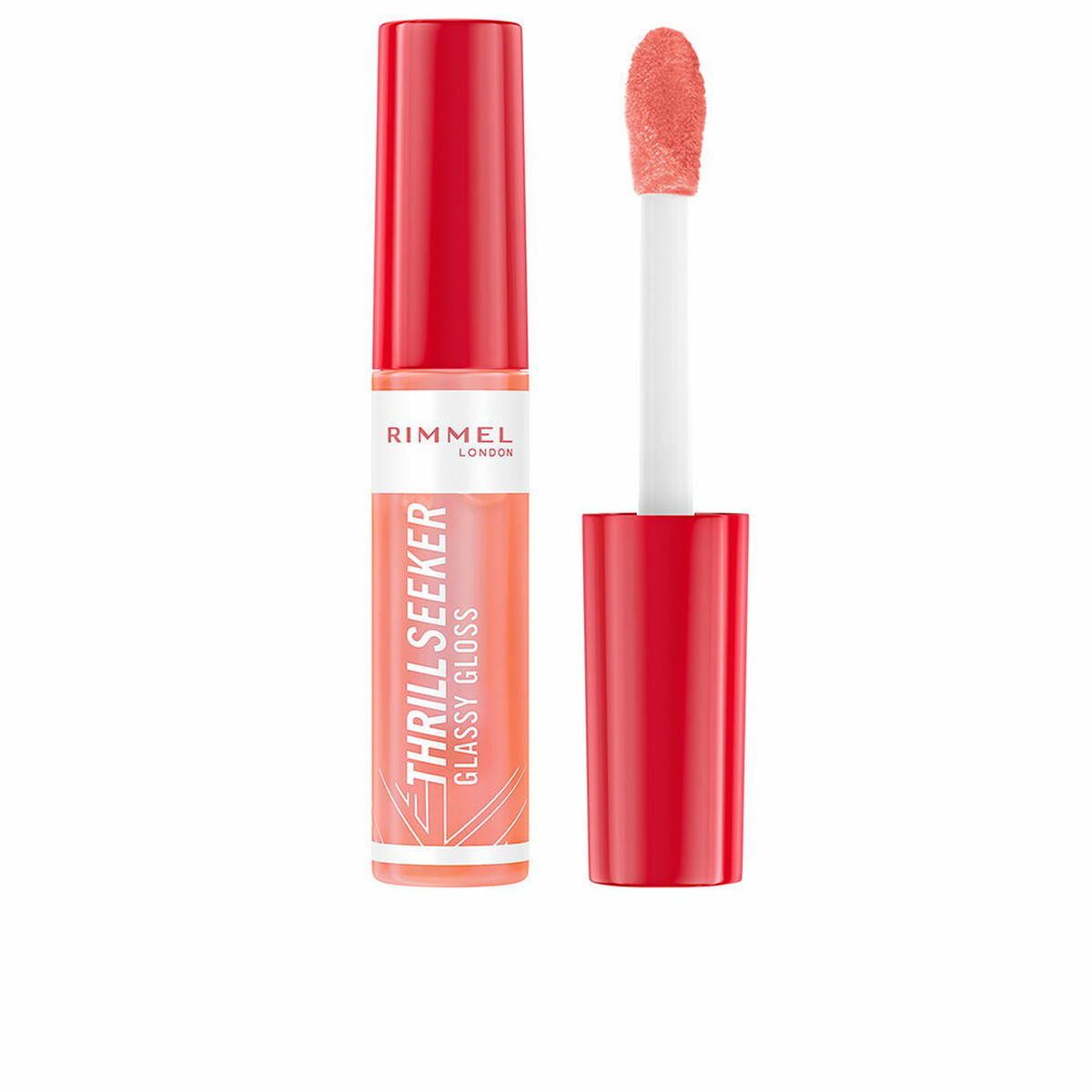 Lip-gloss Rimmel London THRILL SEEKER Nº 250 Peachy vibes Nº 250-Peachy Vibes 10ml 10 ml