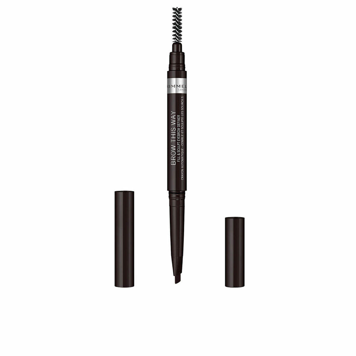 Eyebrow Pencil Rimmel London Brow This Way Nº 04 Soft black Nº 04-Soft Black 0,25 g
