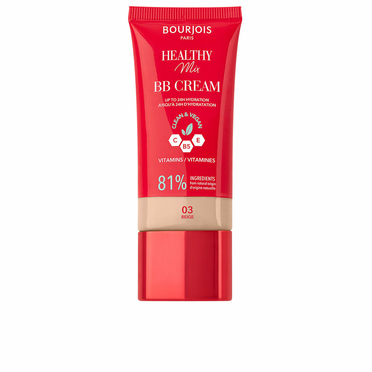 Hydrating Cream with Colour Bourjois HEALTHY MIX Nº 03 Beige 30 ml