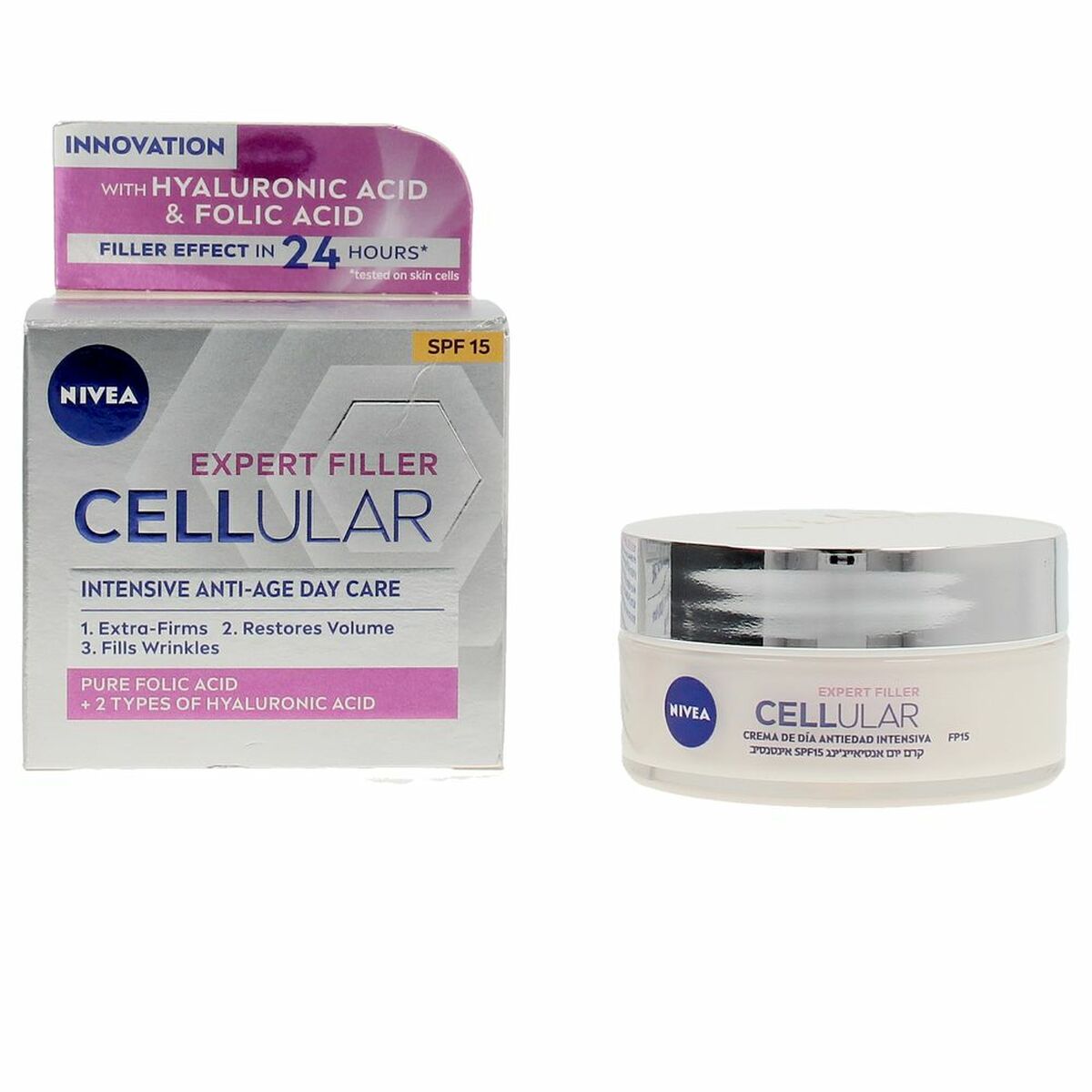 Day Cream Nivea Cellular Filler Spf 15 50 ml