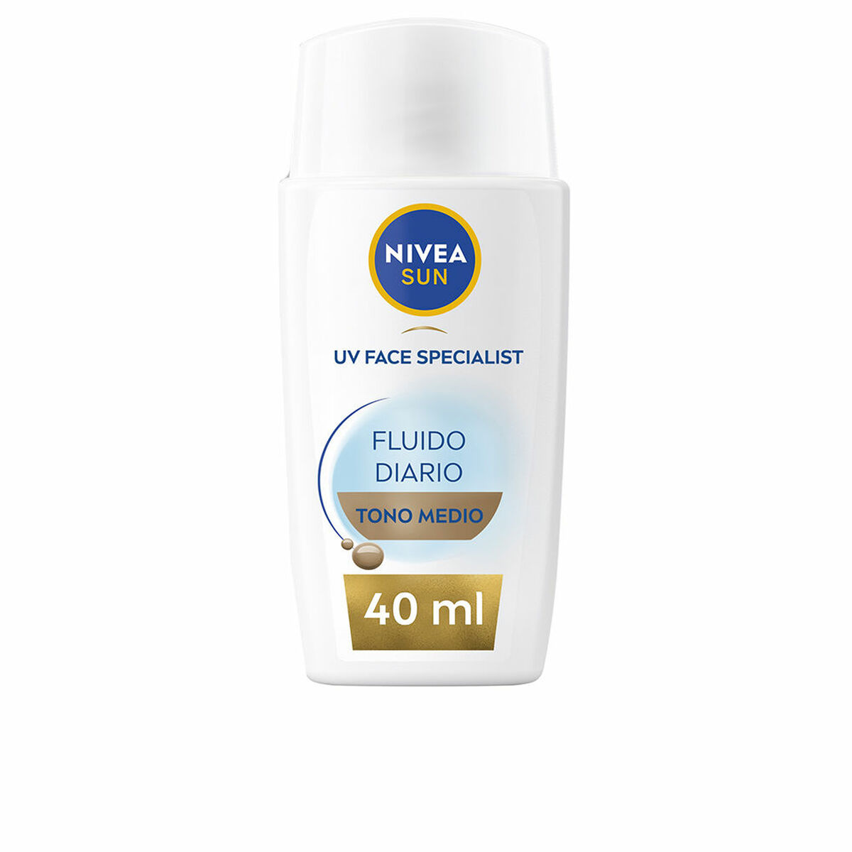 Facial Sun Cream Nivea SUN FACIAL Medium Tone Spf 50 Spf 50+ 40 ml
