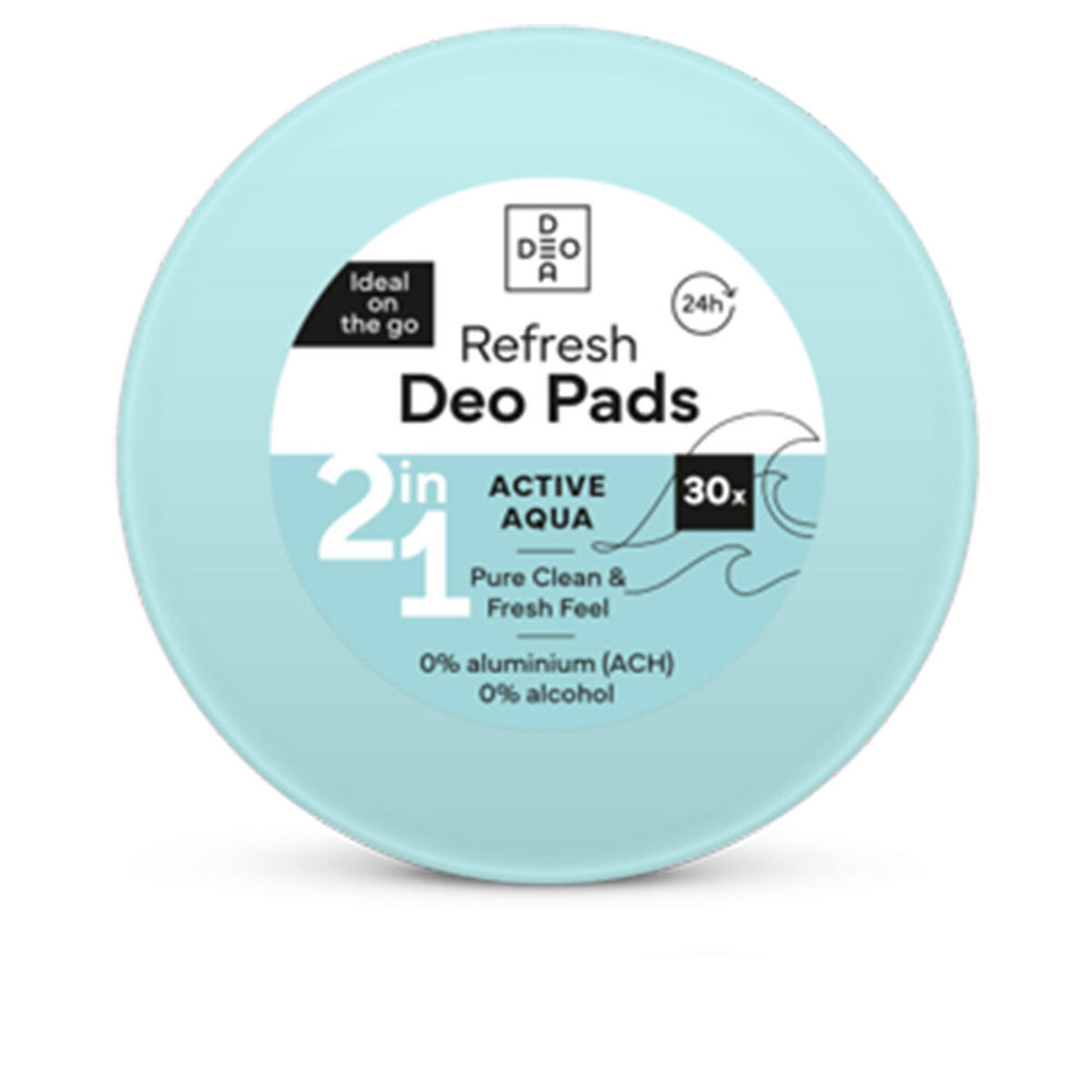 Deodorant Deodea DEO PADS Active Aqua (30 Units)