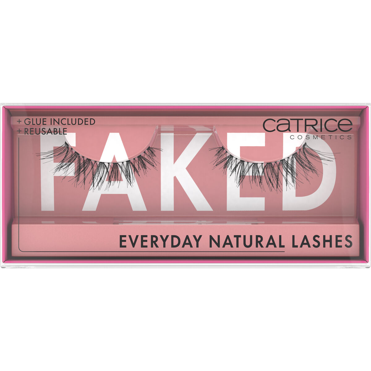 False Eyelashes Catrice Faked Everyday Natural 2 Pieces (2 Units)