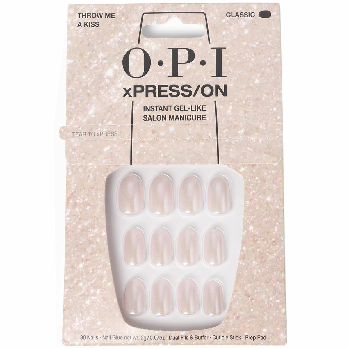 False nails Opi #Throw Me a Kiss Throw Me A Kiss 30 Pieces